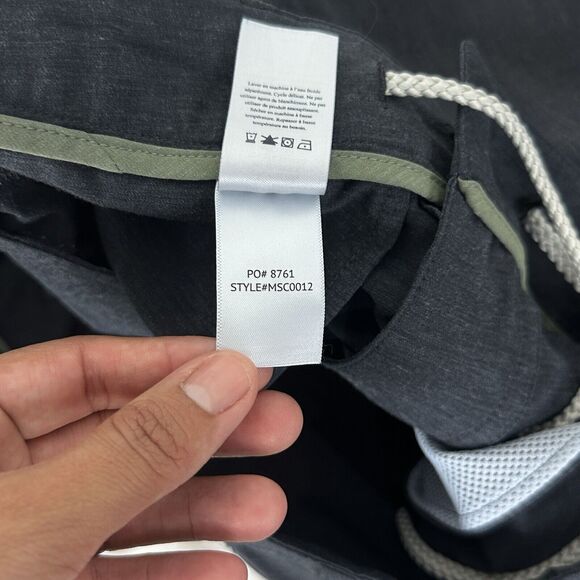 Faherty Men’s Belt Loop All Day 9” Soft Shorts Gray -Size: 30 - Picture 13 of 14